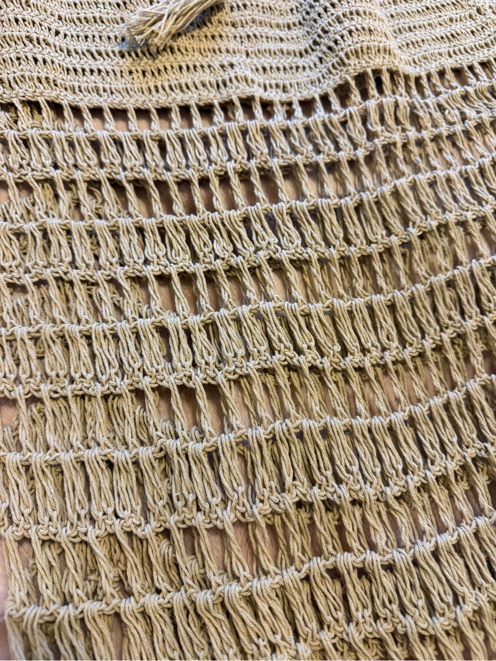BrandNew Handcrafted khaki Beach Summer set - Crochet Bralette & Skirt Set - Picture 5 of 8